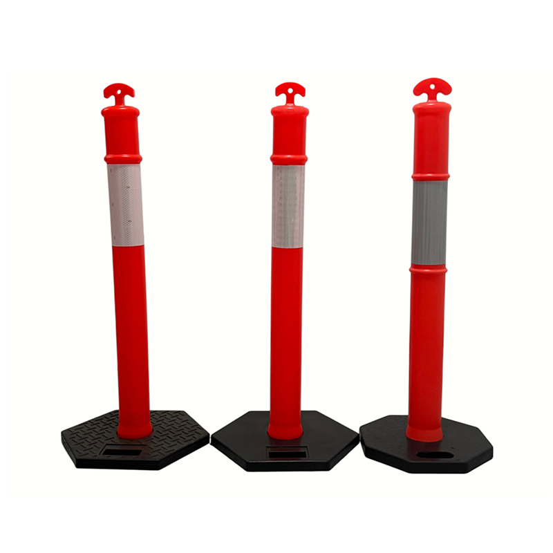 Ergonomisk bärbar T-TOP Flexibel avgränsningsstolpe