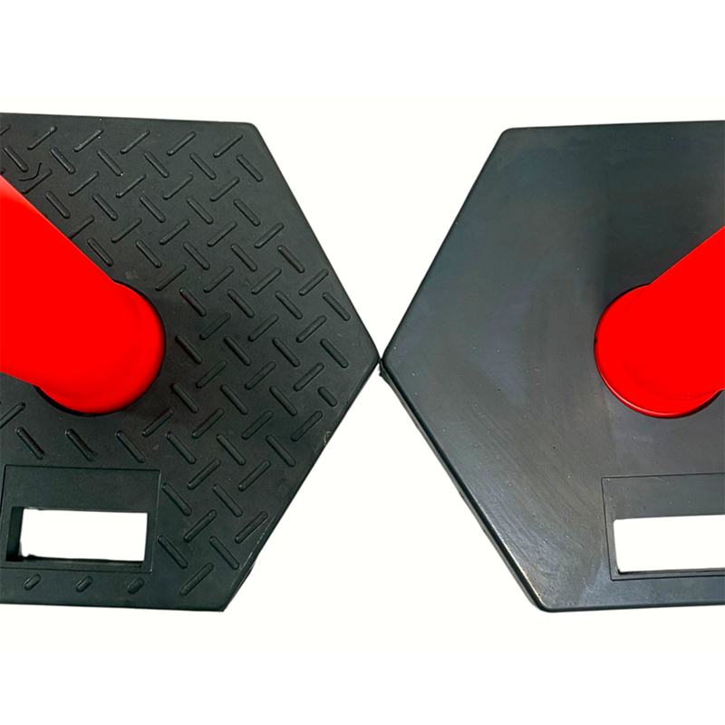 Ergonomisk bärbar T-TOP Flexibel avgränsningsstolpe
