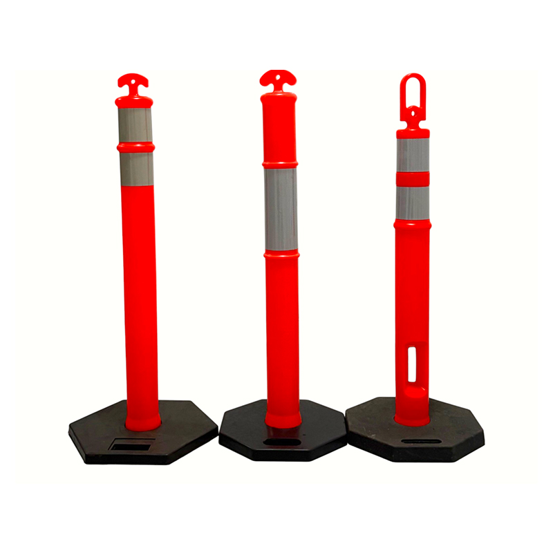 Ergonomisk bärbar T-TOP Flexibel avgränsningsstolpe