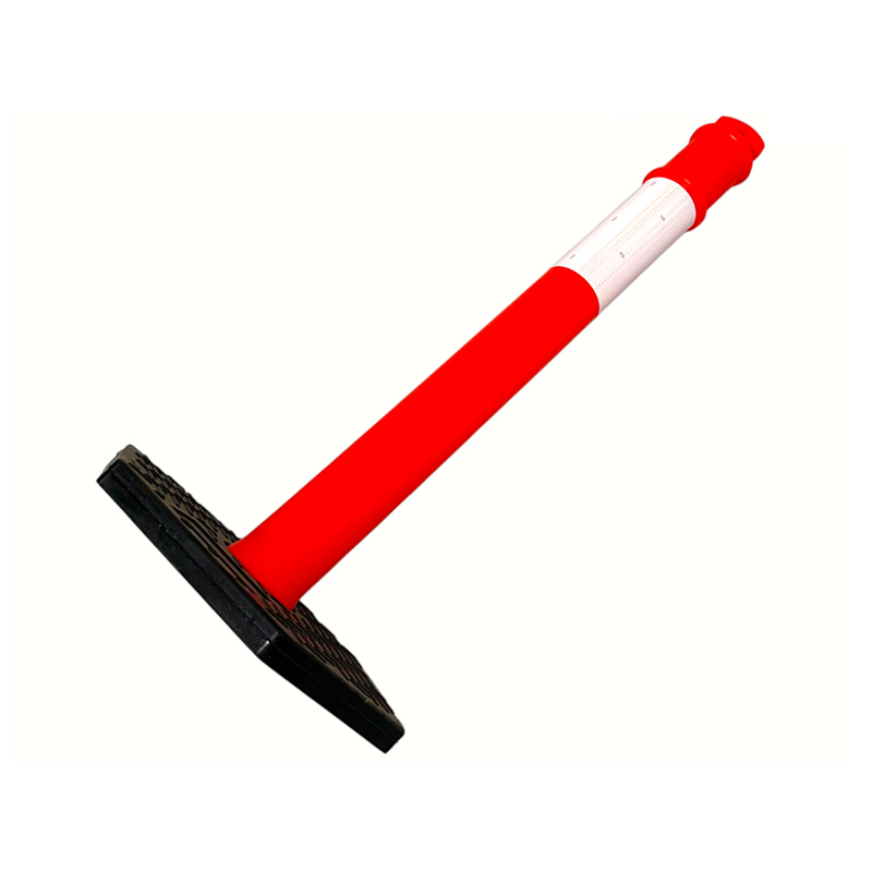 Ergonomisk bärbar T-TOP Flexibel avgränsningsstolpe