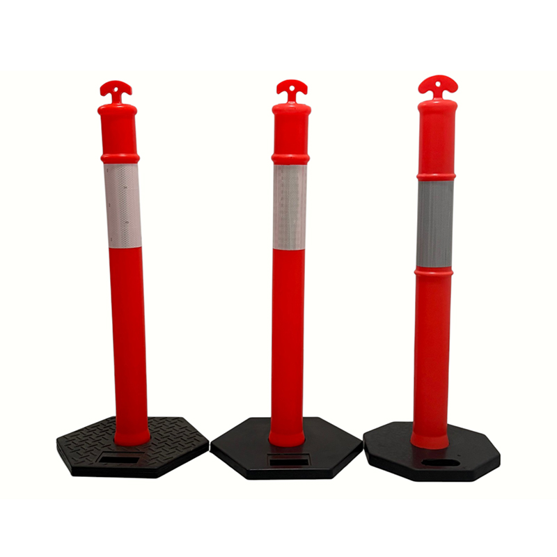 Ergonomisk bärbar T-TOP Flexibel avgränsningsstolpe