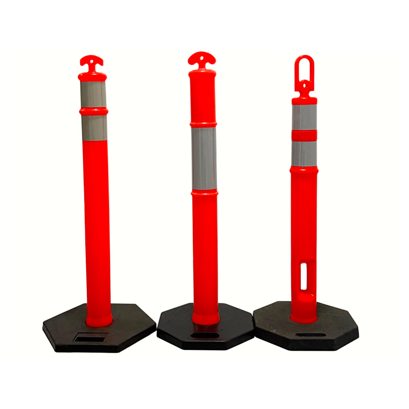 Ergonomisk bärbar T-TOP Flexibel avgränsningsstolpe