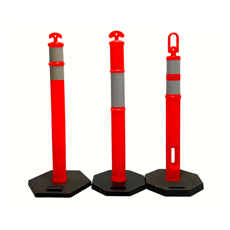 Ergonomisk bärbar T-TOP Flexibel avgränsningsstolpe