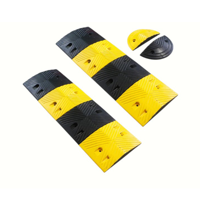 Multi-Size industriella förstärkta höglastbärande anti-slip gummifartshinder