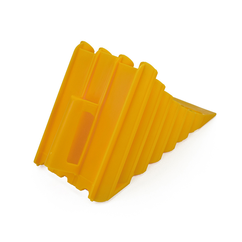 Triangulär design med högt grepp Kraftiga anti-sladd gummihjulstopp Triangulär design med högt grepp Kraftiga anti-sladd gummihjulstopp