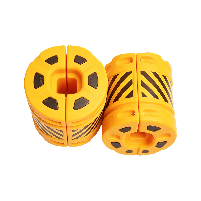 Modulär kombination av HDPE Traffic Anti-impact Barrel med reflekterande folie