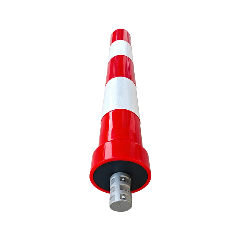 Heavy-Duty, löstagbar TPU-trafikvarningspollare med gängad snabbkopplingsbas