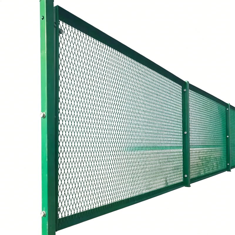 Heavy-Duty Polymer Flexibel Anti-glare Mesh-skärm för motorvägsräcken