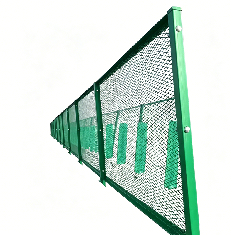 Heavy-Duty Polymer Flexibel Anti-glare Mesh-skärm för motorvägsräcken