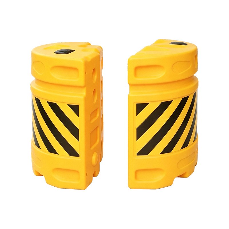 Modulär kombination av HDPE Traffic Anti-impact Barrel med reflekterande folie