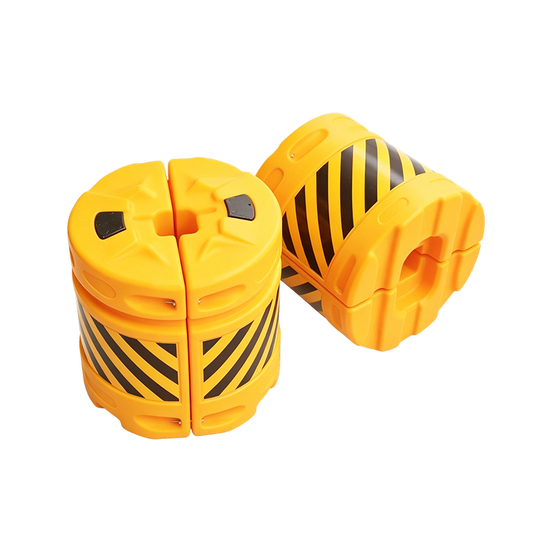 Modulär kombination av HDPE Traffic Anti-impact Barrel med reflekterande folie
