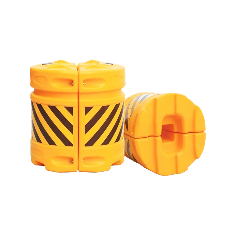Modulär kombination av HDPE Traffic Anti-impact Barrel med reflekterande folie