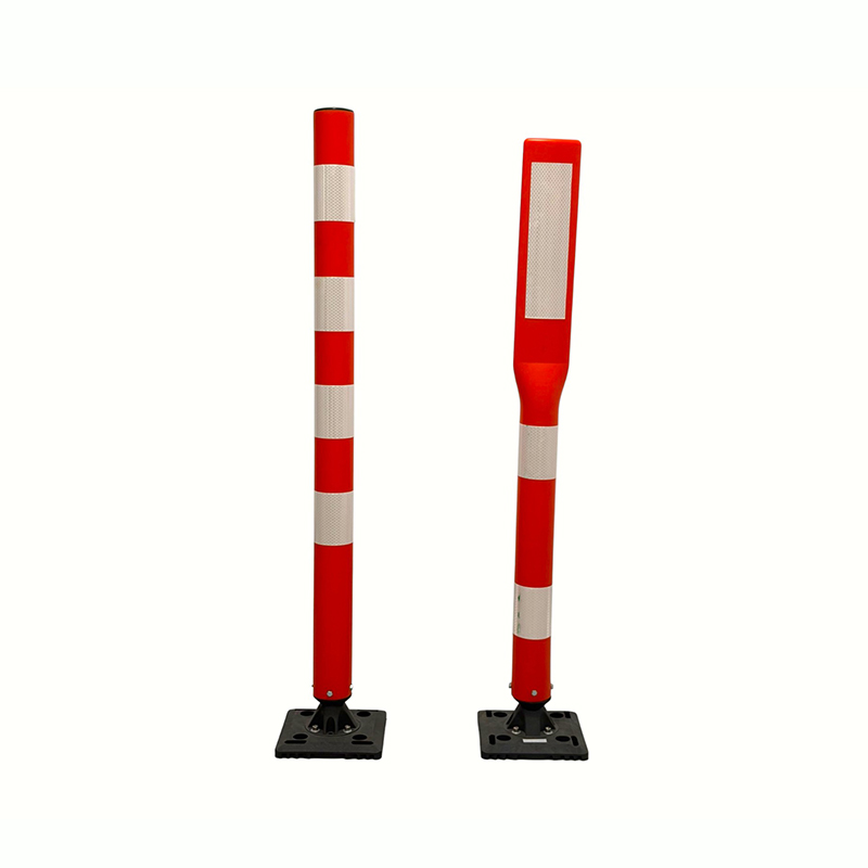 Trafikavgränsningsstolpe mot snubblande