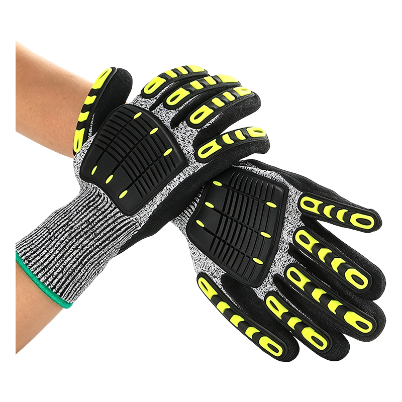 Heavy Duty Anti-Collision Frosted Arbetshandskar