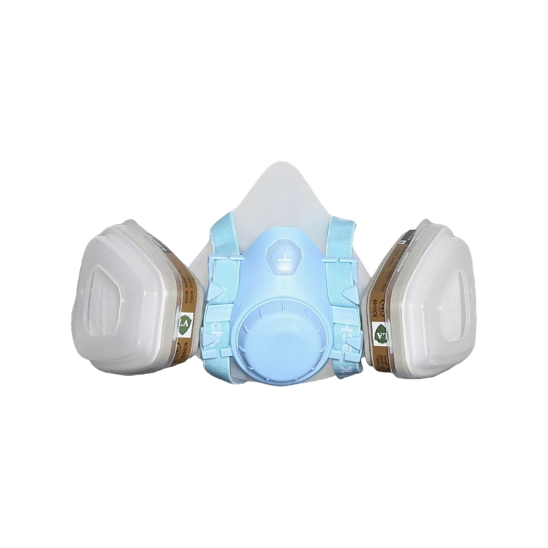 Dubbelfilter silikongasmask