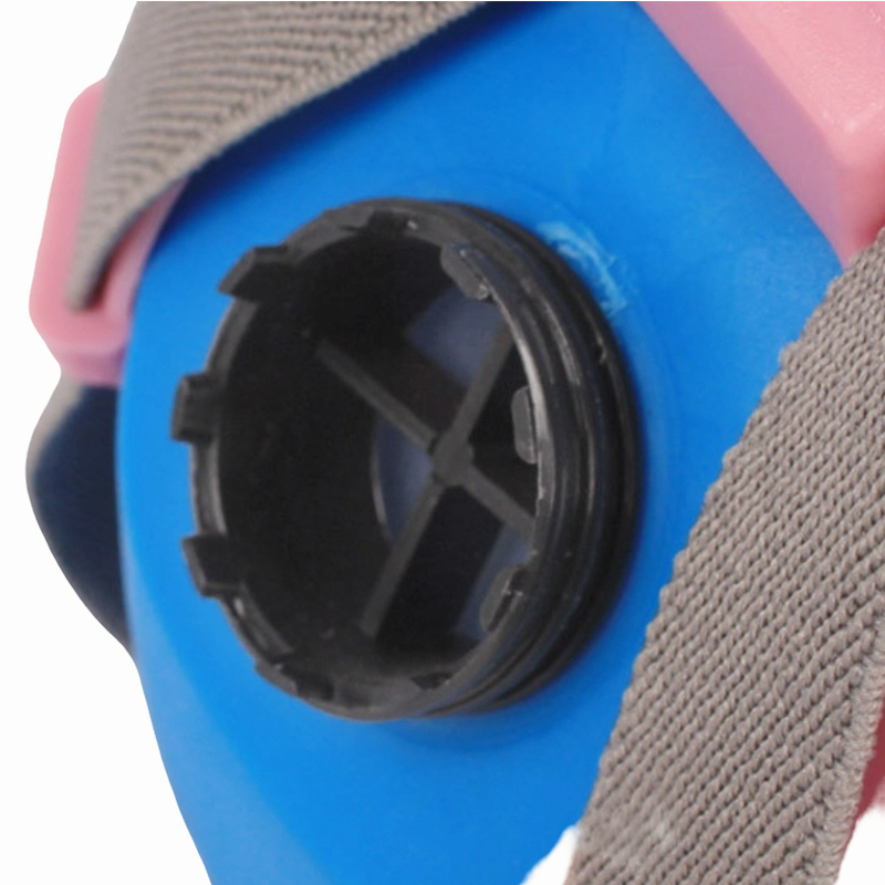 Mjuk TPE halvansiktsmask gasmask
