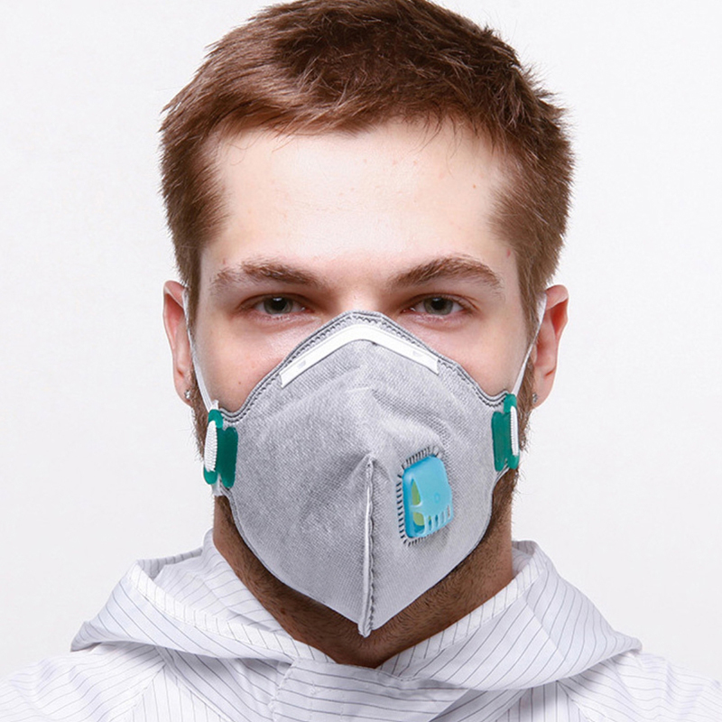 KN95 Activated Carbon Dust Non-woven Fabric Mask