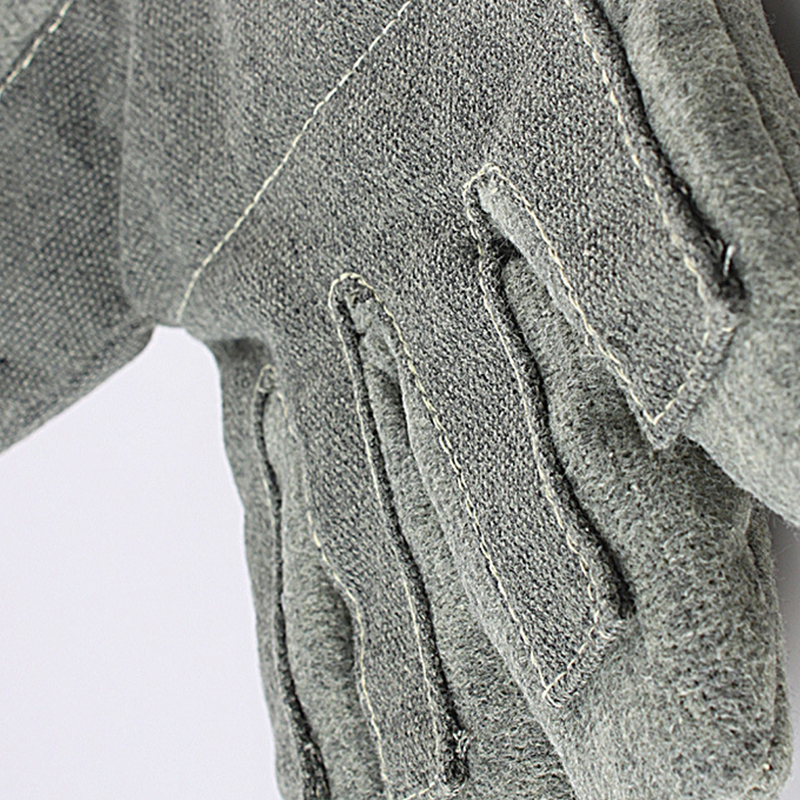500°C Högtemperaturbeständiga Aramid Carbon Fiber Handskar