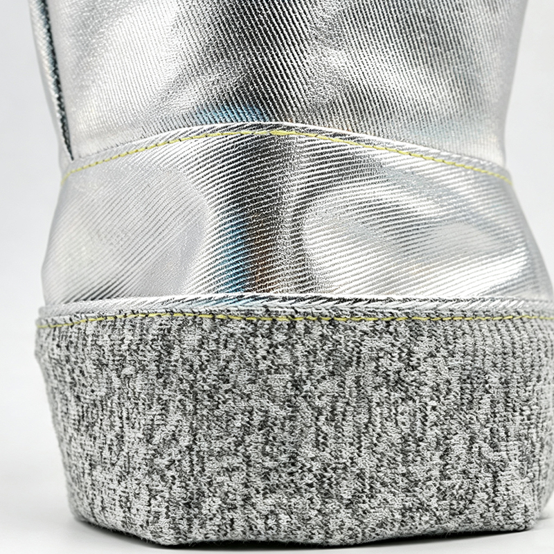 350°C Värmebeständiga skyddshandskar av aluminiumfolie