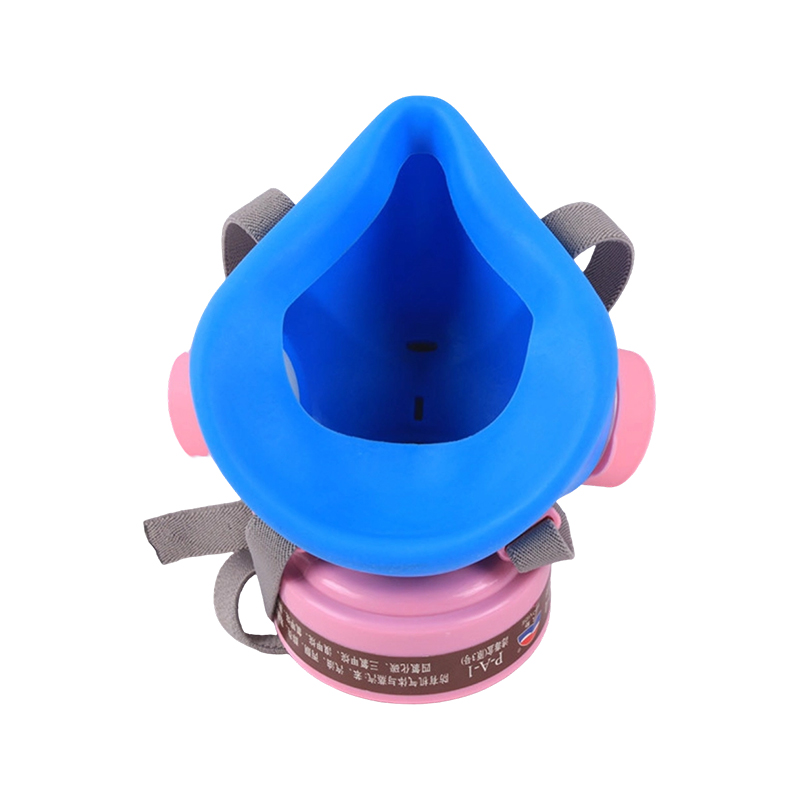 Mjuk TPE halvansiktsmask gasmask