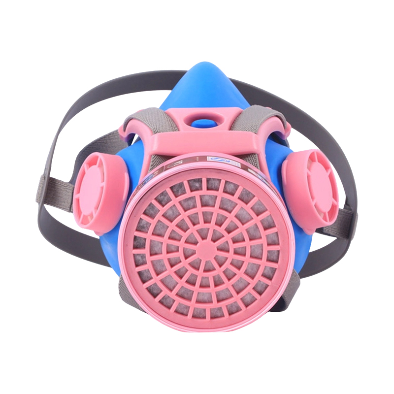 Mjuk TPE halvansiktsmask gasmask