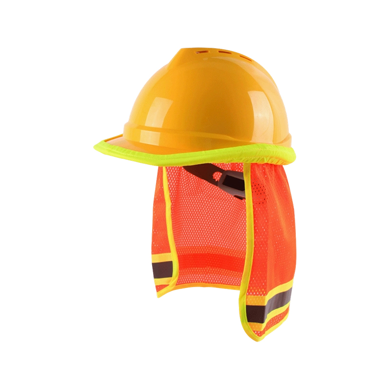 High-Visibility Mesh solskydd för skyddshjälmar