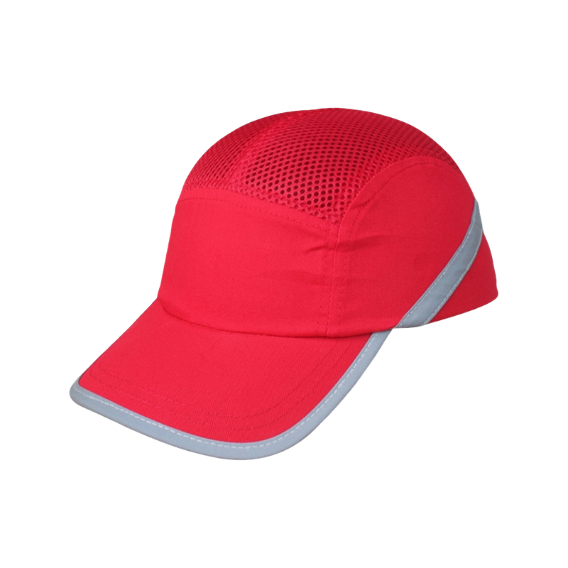Andningsbar bomull Mesh industriell bump Cap