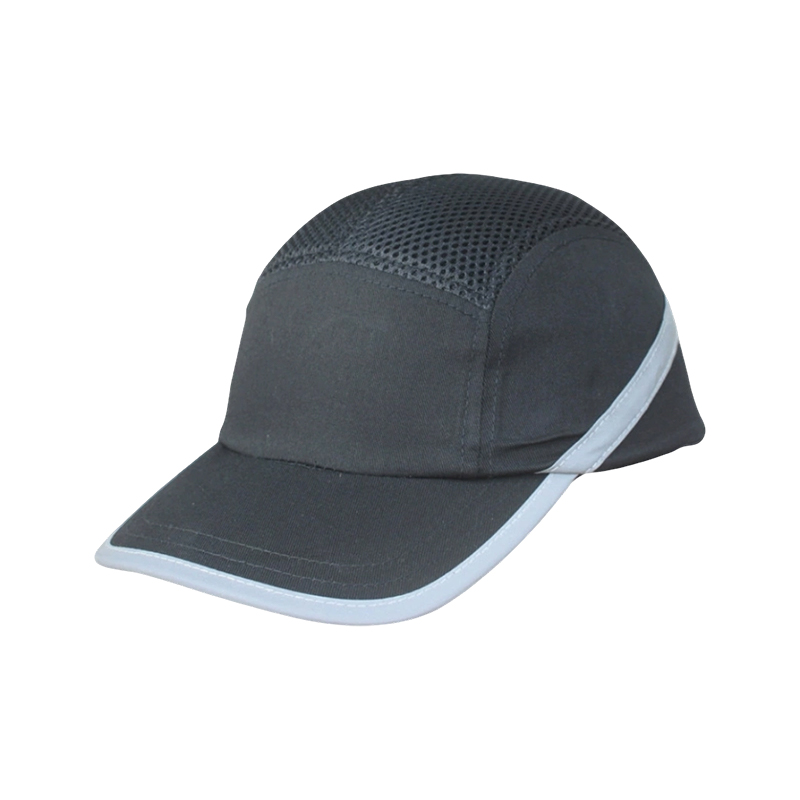 Andningsbar bomull Mesh industriell bump Cap
