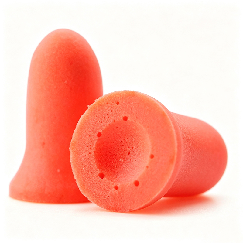 Ergonomiska klockformade öronproppar i PU-skum