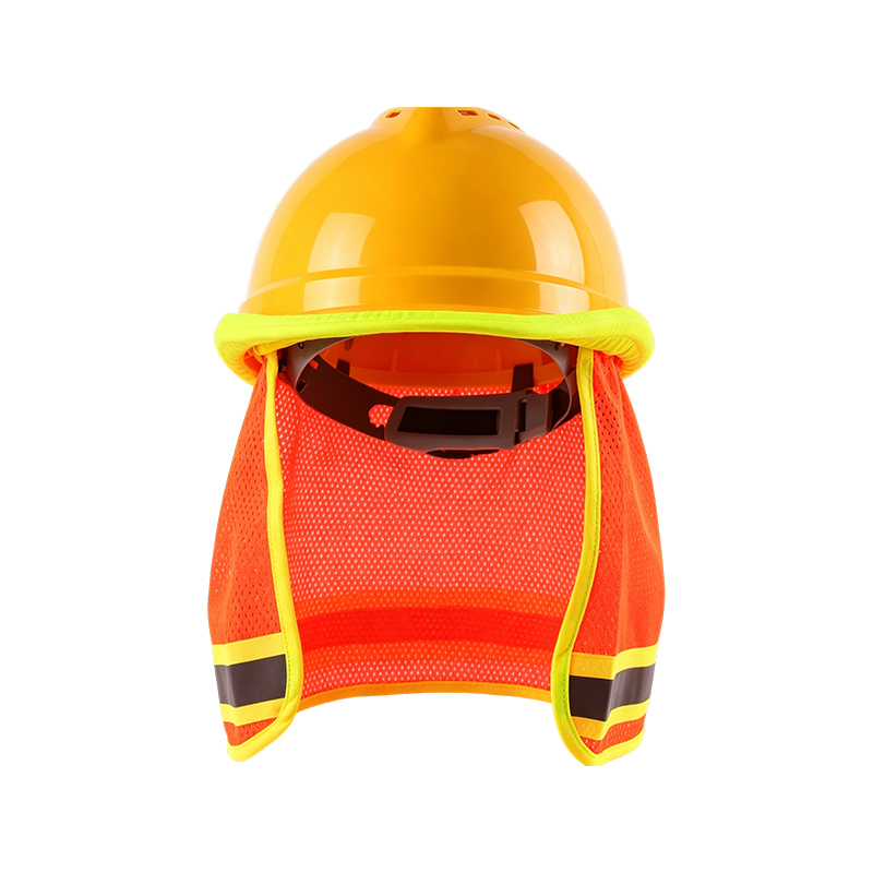 High-Visibility Mesh solskydd för skyddshjälmar High-Visibility Mesh solskydd för skyddshjälmar