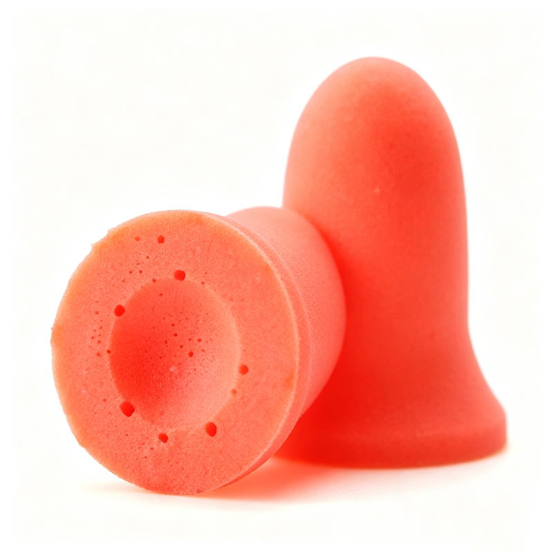 Ergonomiska klockformade öronproppar i PU-skum